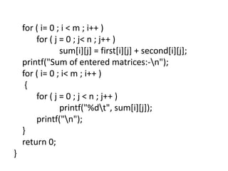 Arrays in c | PPT