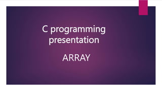ARRAYS IN C.pptx