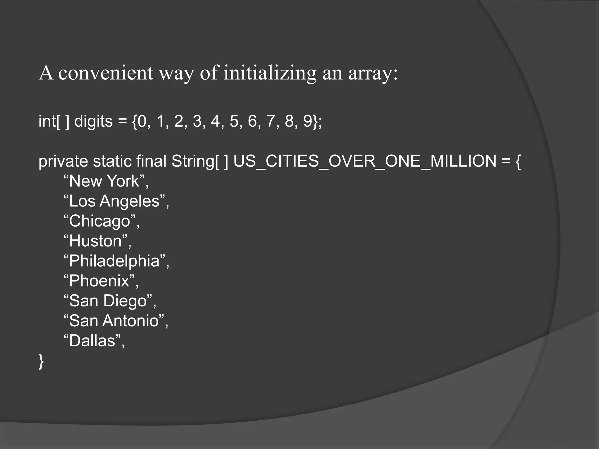 Arrays in JAVA.ppt