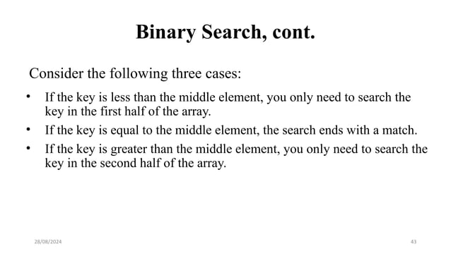 Arrays and Detailed explanation of Array | PPT