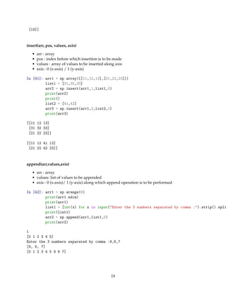 Arrays in python | PDF