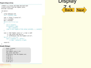 Display
7.1Back Next
 