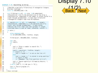 Display 7.10
(1/2)NextBack
 