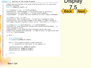 Display
7.5
Slide 7- 229
Back Next
 