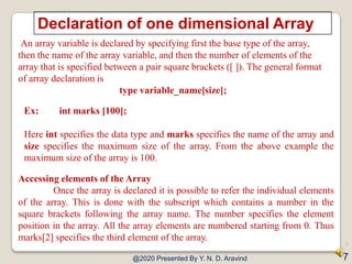 Arrays In C | PDF