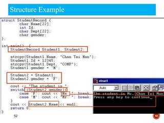 52
Structure Example
52
 