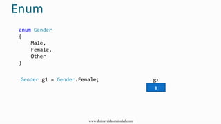 Arrays, Structures And Enums | PPT