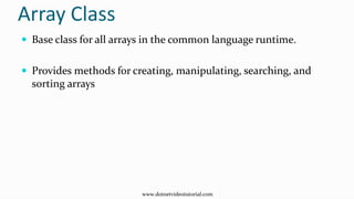 Arrays, Structures And Enums | PPT
