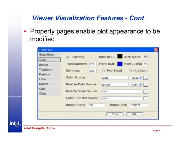 Intel Array Visualizer image.