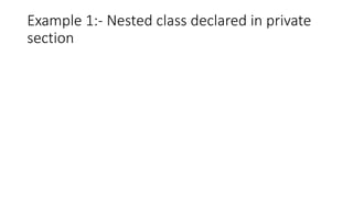 Array within a class | PPTX