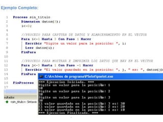 Algoritmíca sección 201   13
 