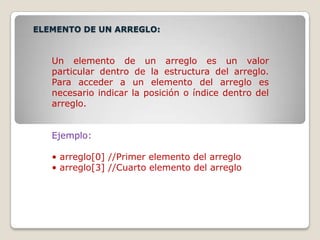 Arreglos c++ | PPTX