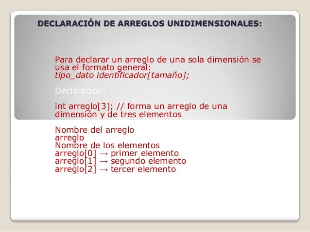 Arreglos c++