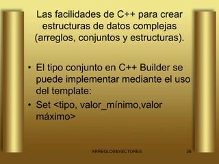 Arreglos unidimensionales | PDF