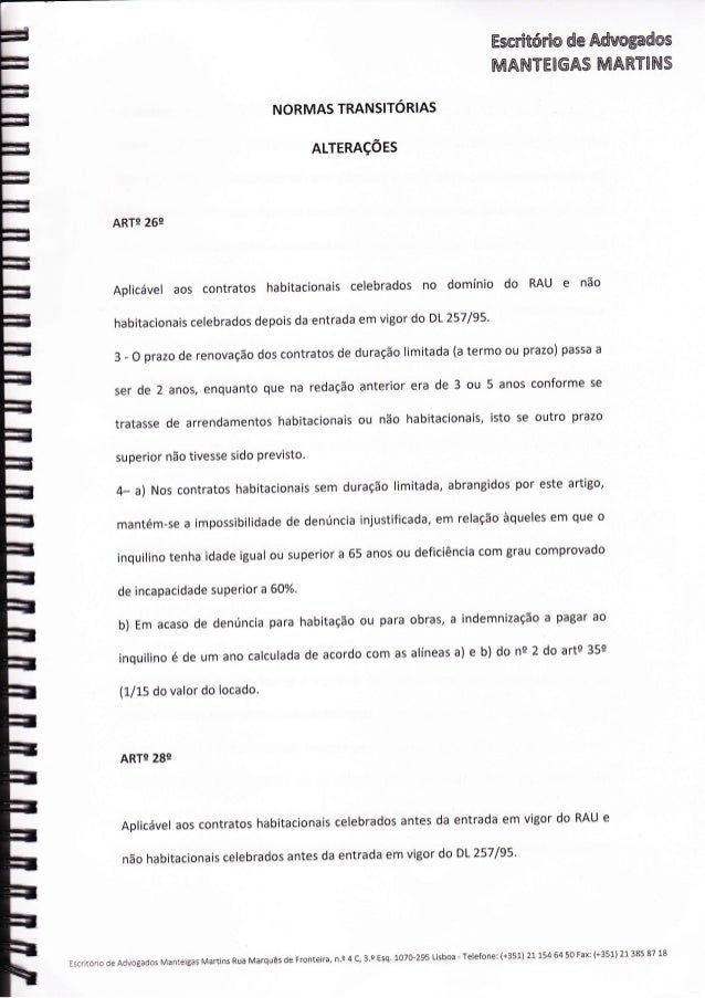 Senhorio rescindir contrato de arrendamento antes do prazo