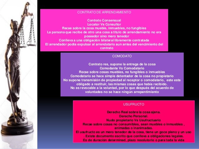 Diferencia entre comodato y arrendamiento Diferencia entre comodato y arrendamiento