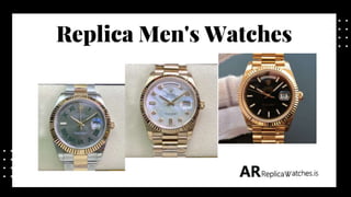 Replica Men's Watches
 