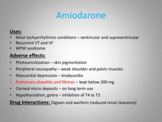 Antiarrhythmic drugs - drdhriti