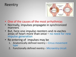 Reentry Heart arrhythmiaclass-drdhriti-111223120124-phpapp01.pdf