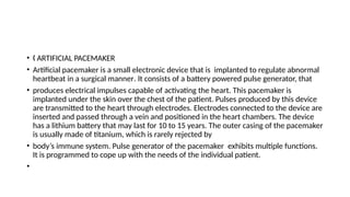 CARDIAC ARRHYTHMIAS PPT by Dr. Muralinath sir | PPTX