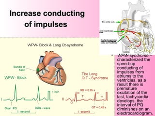 Third-Degree (Complete)
Complete dissociation of P waves and QRS complexes
Impulses are not transmitted through the AV node.
Characteristics: steady rhythm (usually) and very slow ventricular HR
(usually);
no consistent PR interval because impulses are not transmitted through the
AV node;
rate for P waves is different than rate for R waves
Mobitz type II:
The PR interval is consistent, i.e.,
It doesn’t lengthen and this separates it from Wenckebach.
The rhythm can be steady or unsteady depending upon block ratio (P to QRS
ratio: 2:1, 3:1, 3:2, etc.).
 