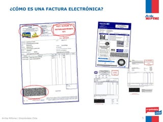 ¿CÓMO ES UNA FACTURA ELECTRÓNICA?




Arriba MiPyme | Empréndete Chile           5
 