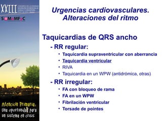Ritmo Riva Las urgencias CV a través del EKG: Arritmias | PPT