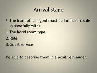 Arrival & departure | PPT