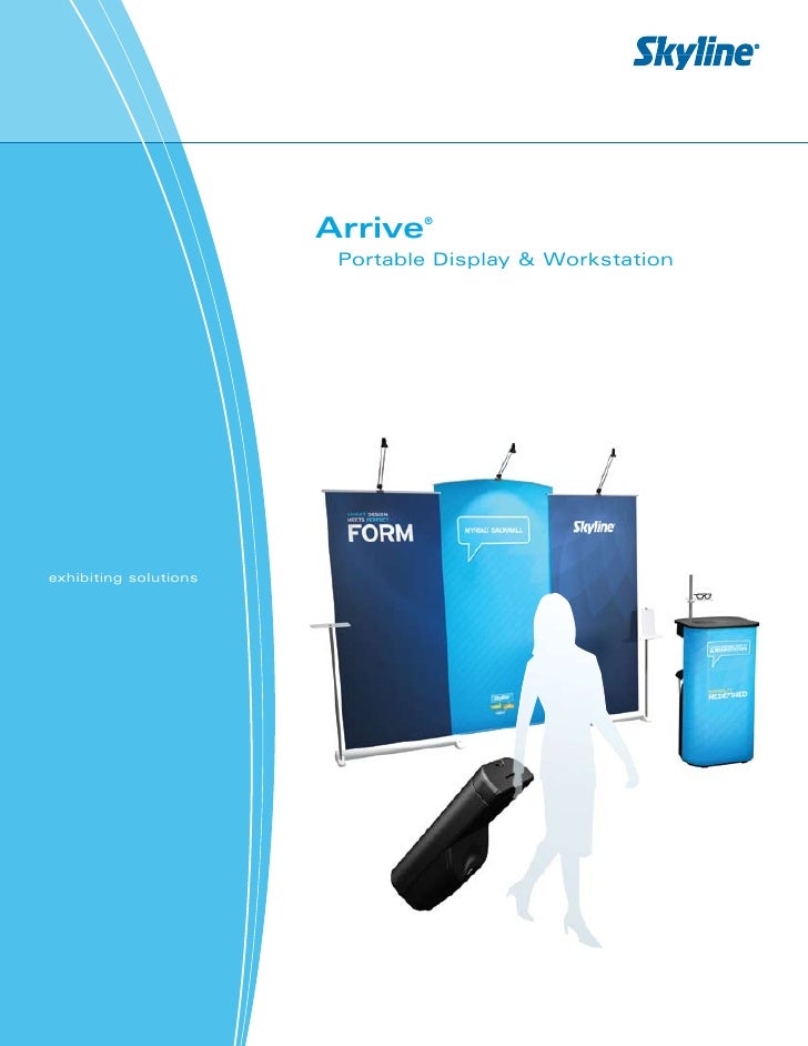 St Louis Skyline Displays Arrive Shipping Case Workstation