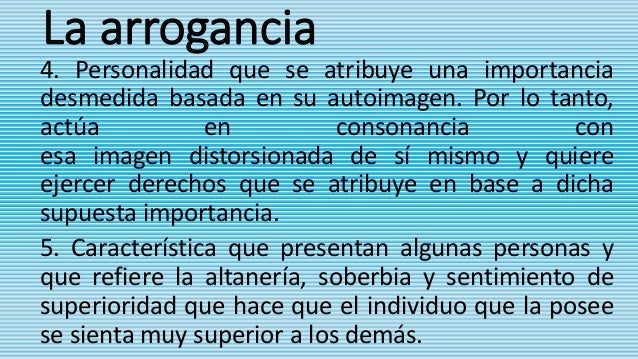 Arrogancia o humildad Indkørsel inspiration