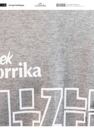 Arropa katalogoa
22
 