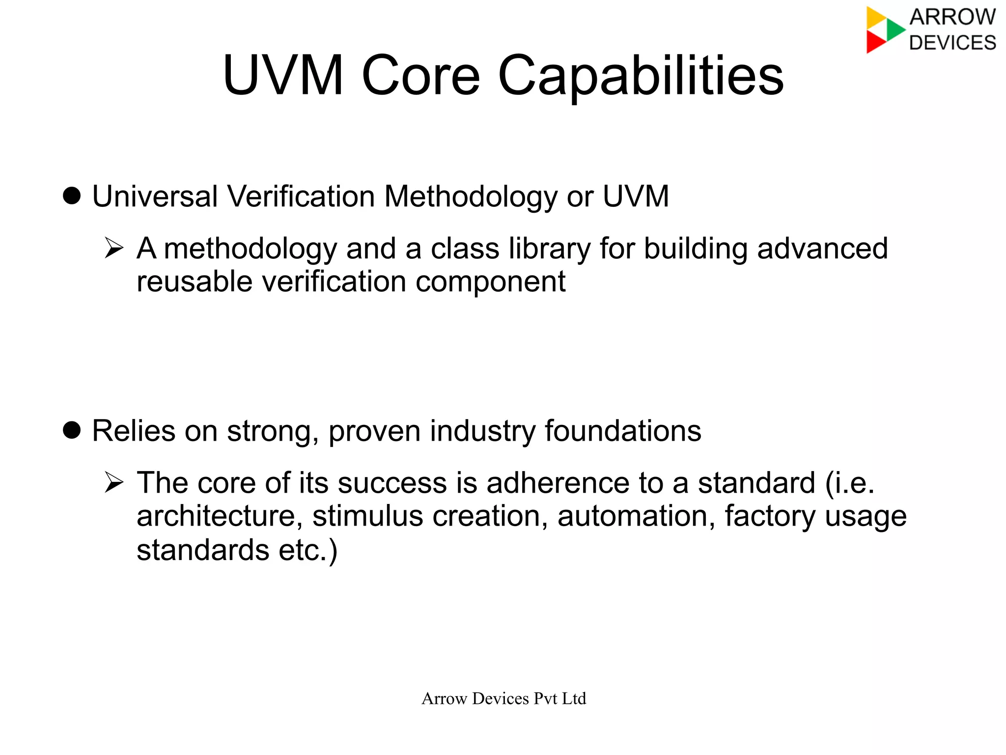 UVM Methodology Tutorial | PDF