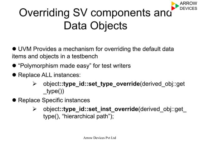 UVM Methodology Tutorial | PPT