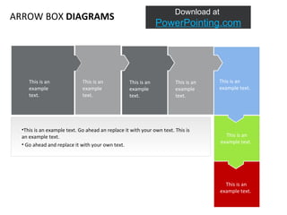 This is an example text.  This is an example text. Go ahead an replace it with your own text. This is an example text. ARROWS  AND TEXTBOXES This is an example text.  This is an example text.  