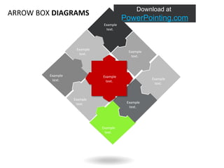 ARROWS  AND TEXTBOXES This is an example text. Go ahead an replace it with your own text. This is an example text.  This is an example text. Go ahead an replace it with your own text. This is an example text.  This is an example text. Go ahead an replace it with your own text. This is an example text.  This is an example text. Go ahead an replace it with your own text. This is an example text.  This is an example text. Go ahead an replace it with your own text. This is an example text.  This is an example text. Go ahead an replace it with your own text. This is an example text.  Download at  SlideShop.com 