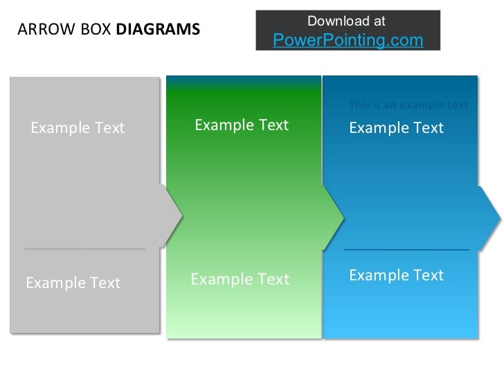 Powerpoint Arrow Box Diagrams