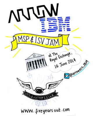 Arrow and IBM, MSP & ISV Jam