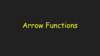 Javascript Arrow function | PPT