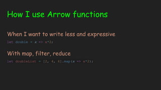 Javascript Map Arrow Function Javascript Arrow Function