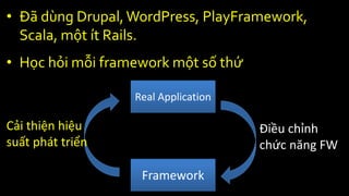 Tại sao lại dùng nodejs trong khi PHP làm
rất tốt công việc xây dựng CMS và có rất
nhiều Framework mạnh mẽ
Tại sao WordPre...