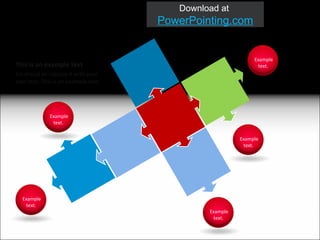 Your own sub headline Arrow shaped puzzle This is an example text Go ahead an replace it with your own text. This is an example text. Example text.  Example text.  Example text.  Example text.  Example text.  