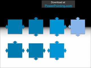 Your own sub headline Arrow shaped puzzle 