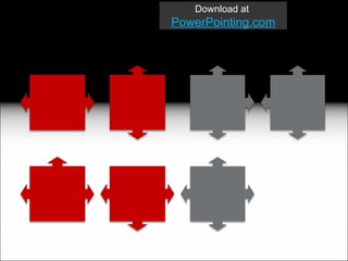 Your own sub headline Arrow shaped puzzle 