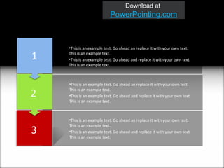 Your own sub headline Arrow shaped puzzle 1 2 3 This is an example text. Go ahead an replace it with your own text. This is an example text. This is an example text. Go ahead and replace it with your own text. This is an example text. This is an example text. Go ahead an replace it with your own text. This is an example text. This is an example text. Go ahead and replace it with your own text. This is an example text. This is an example text. Go ahead an replace it with your own text. This is an example text. This is an example text. Go ahead and replace it with your own text. This is an example text. 