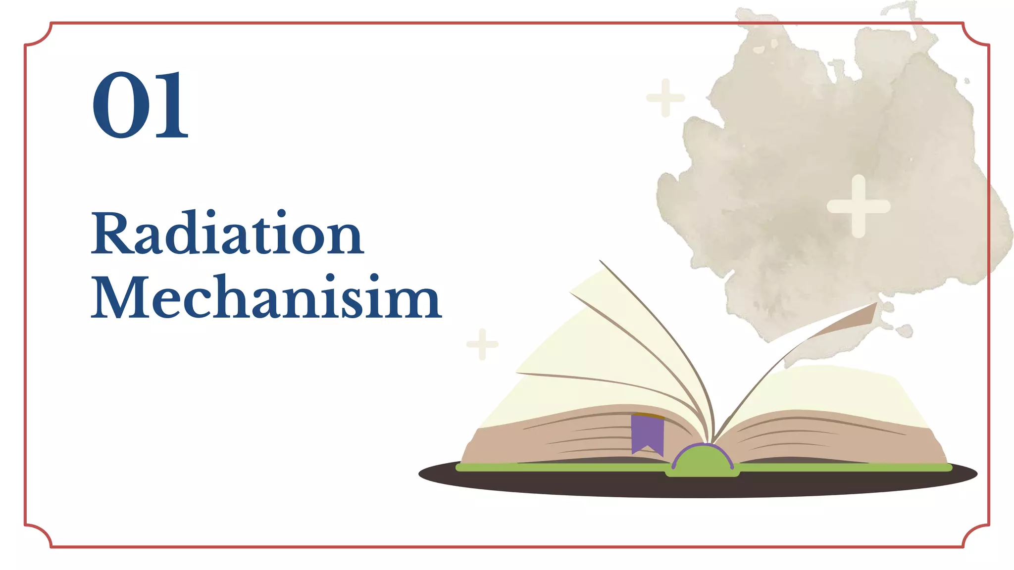 Radiation
Mechanisim
01
 