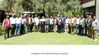 SAIRLA-Ethiopia National Learning Alliance Launch and Outcome Mapping Workshop: Photo report, Addis Ababa, 27-28 March 2017