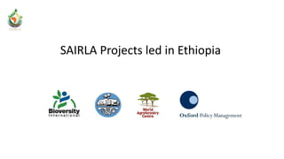 SAIRLA-Ethiopia National Learning Alliance Launch and Outcome Mapping Workshop: Photo report, Addis Ababa, 27-28 March 2017