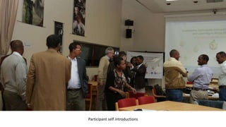 SAIRLA-Ethiopia National Learning Alliance Launch and Outcome Mapping Workshop: Photo report, Addis Ababa, 27-28 March 2017