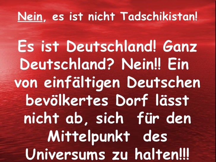 Arsch der Welt