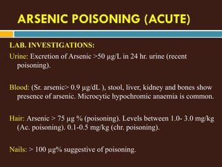 Comprehensive Overview of Arsenic Poisoning and Autopsy Procedures | PPTX